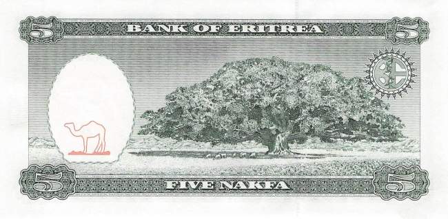 5 Nakfa 1997 Eritrea p2